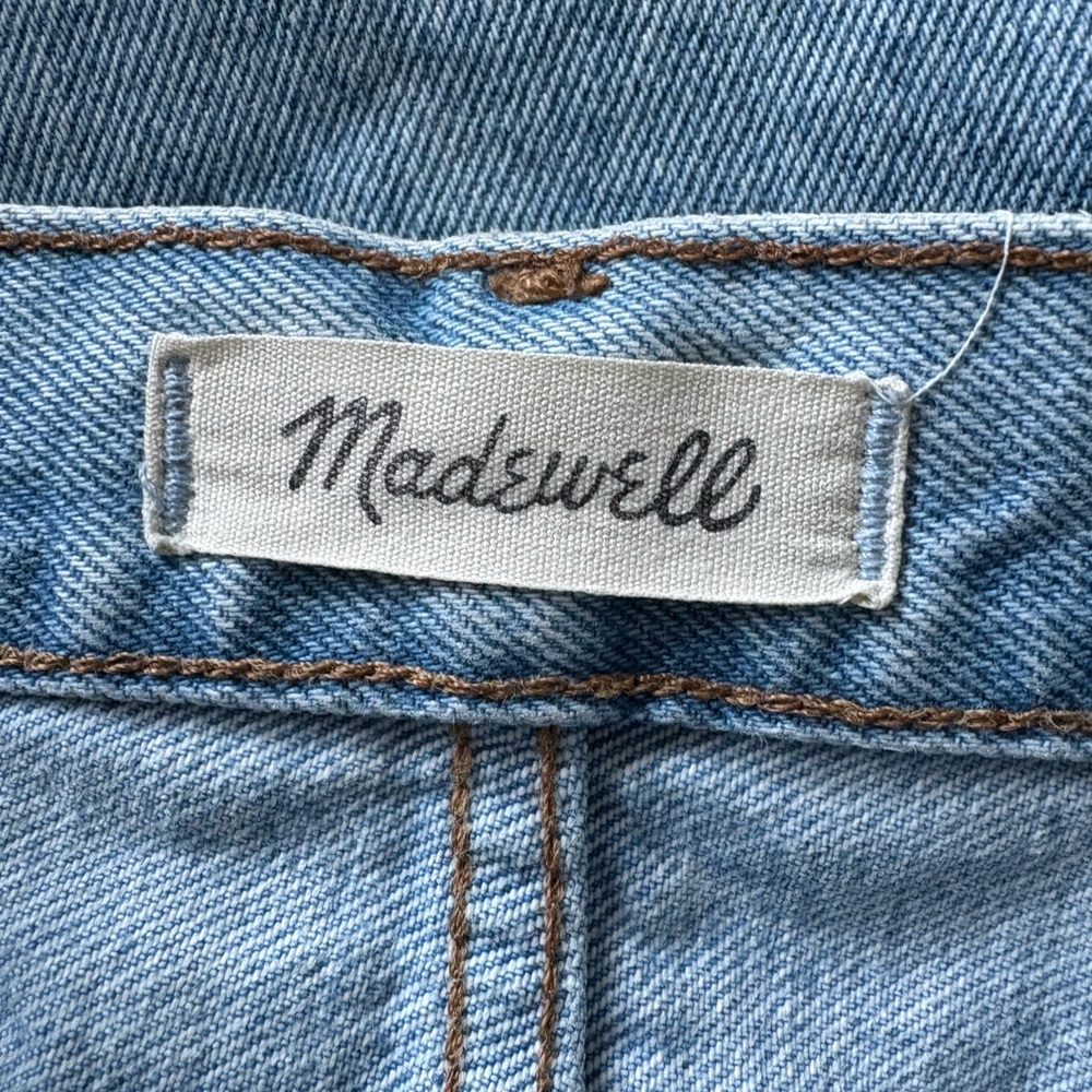 Madewell Jeans Distressed Full Length Classic Straight Size 30 Hartsville Denim - Picture 4 of 10